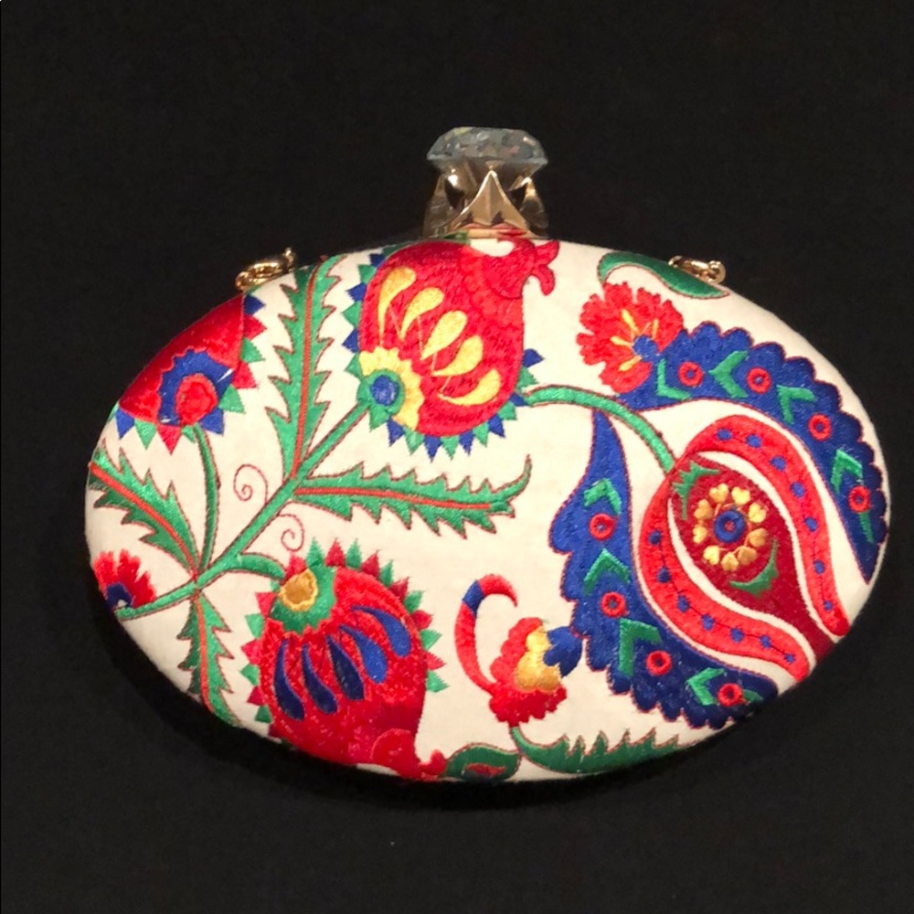 KHAADI Evening Clutch Crossbody Elegant Thread